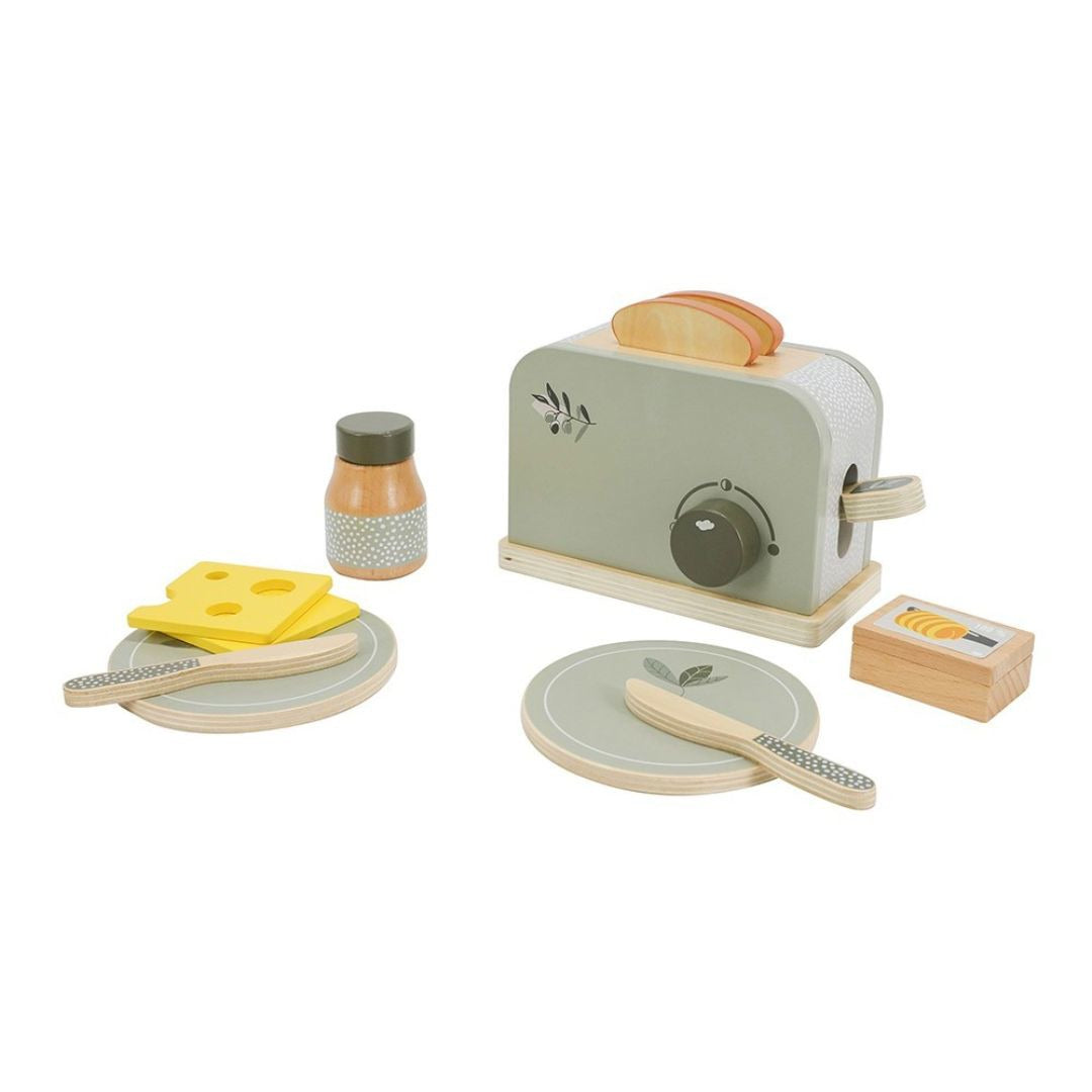 Label Label® Lesen opekač kruha Toaster Olive Green Label Label