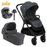 Joie® Otroški voziček 4v1 Finiti™ + i-Level™ Pro Signature Ebony + IsoFix baza Encore