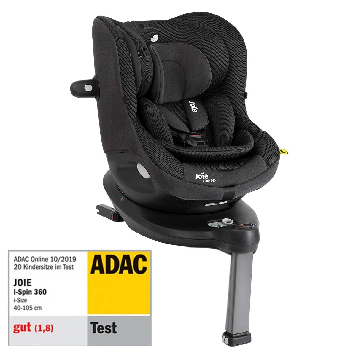 Joie® Otroški avtosedež i-Spin™ 360 i-Size (40-105 cm) Mercury Mesh