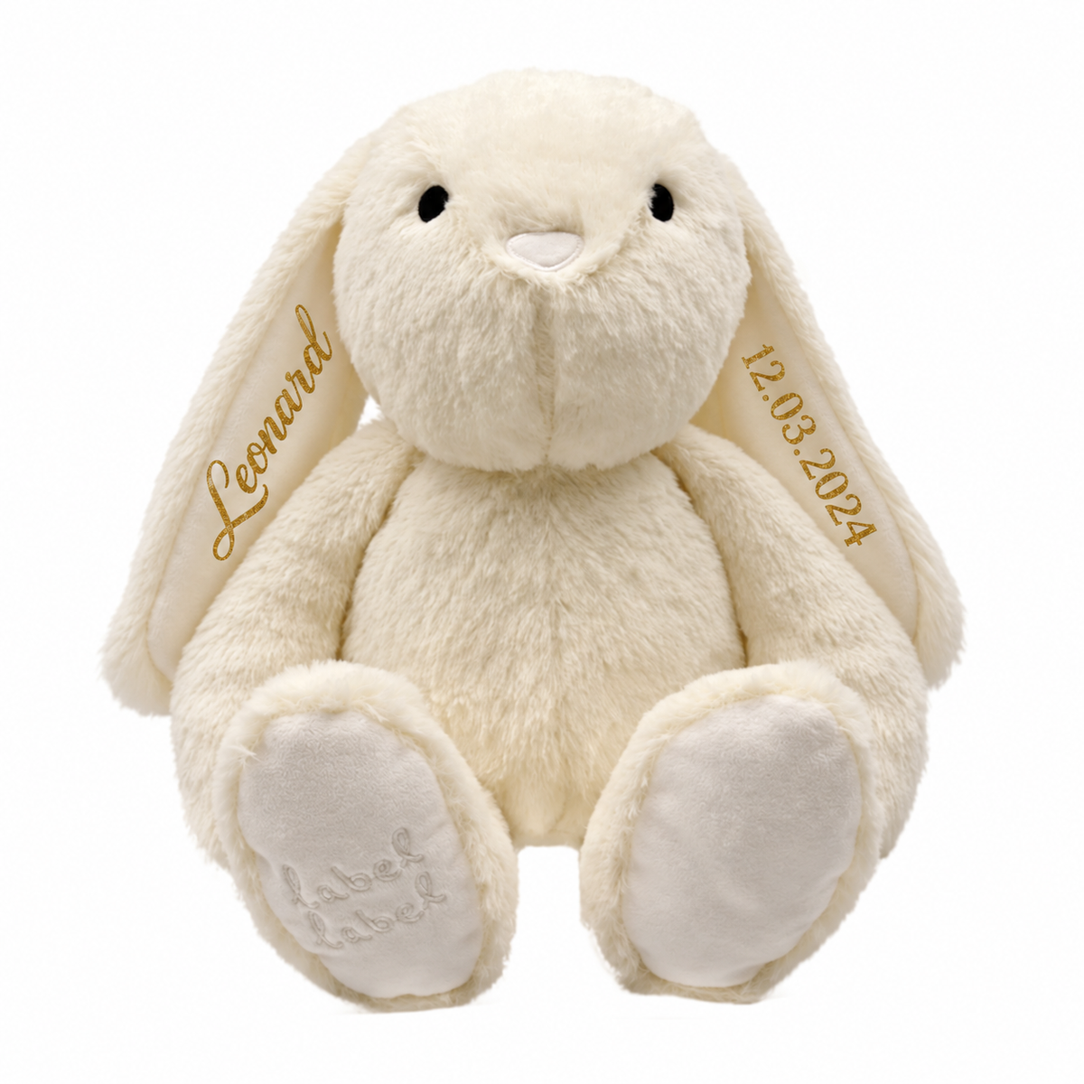 Label Label® Lapin en peluche Rosa L 34cm Ivory – slika 2