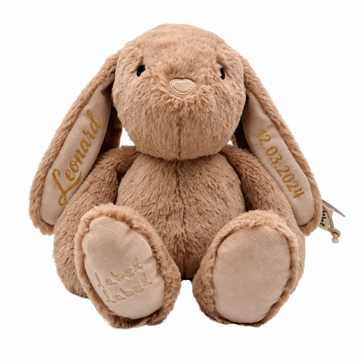 Label Label® Lapin en peluche Rosa L 34cm Nougat – slika 2