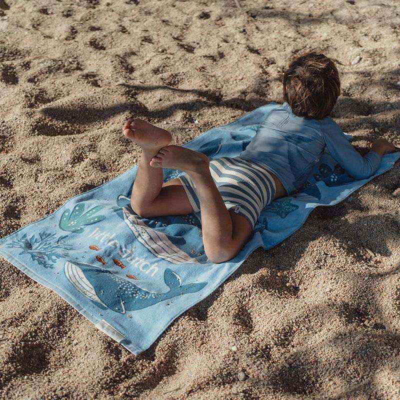Little Dutch® Brisača za plažo Ocean World Blue Little Dutch