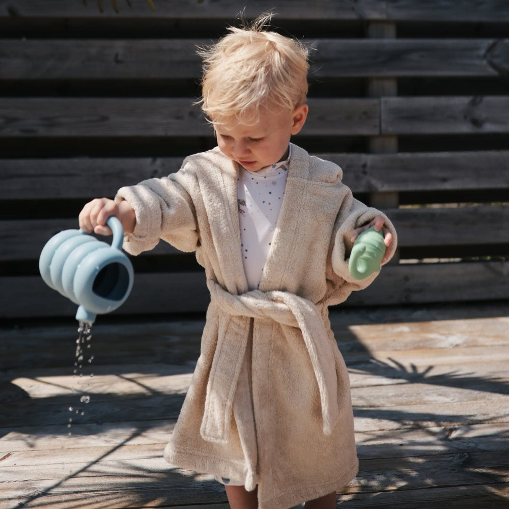 Mushie® Otroški kopalni plašček Bear Fog Mushie