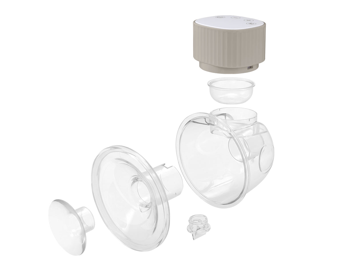 KikkaBoo® Wearable electric breast pump Noa Beige