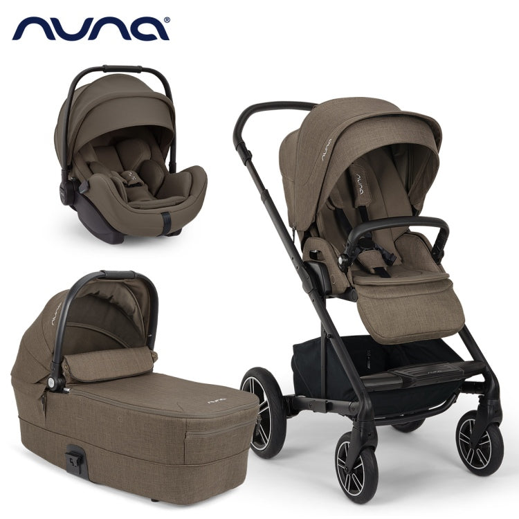 Nuna® Otroški voziček 3v1 Mixx™ Next + Arra™ Flex Pistachio Nuna