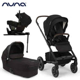 Nuna® Otroški voziček 4v1 Mixx™ Next + Pipa™ Next Caviar + Isofix baza Next