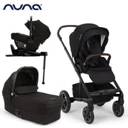 Nuna® Otroški voziček 4v1 Mixx™ Next + Pipa™ Next Caviar + Isofix baza Next Nuna