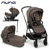 Nuna® Otroški voziček 4v1 Triv™ Next + Lytl™ + Pipa™ Next Chestnut + Isofix baza Next