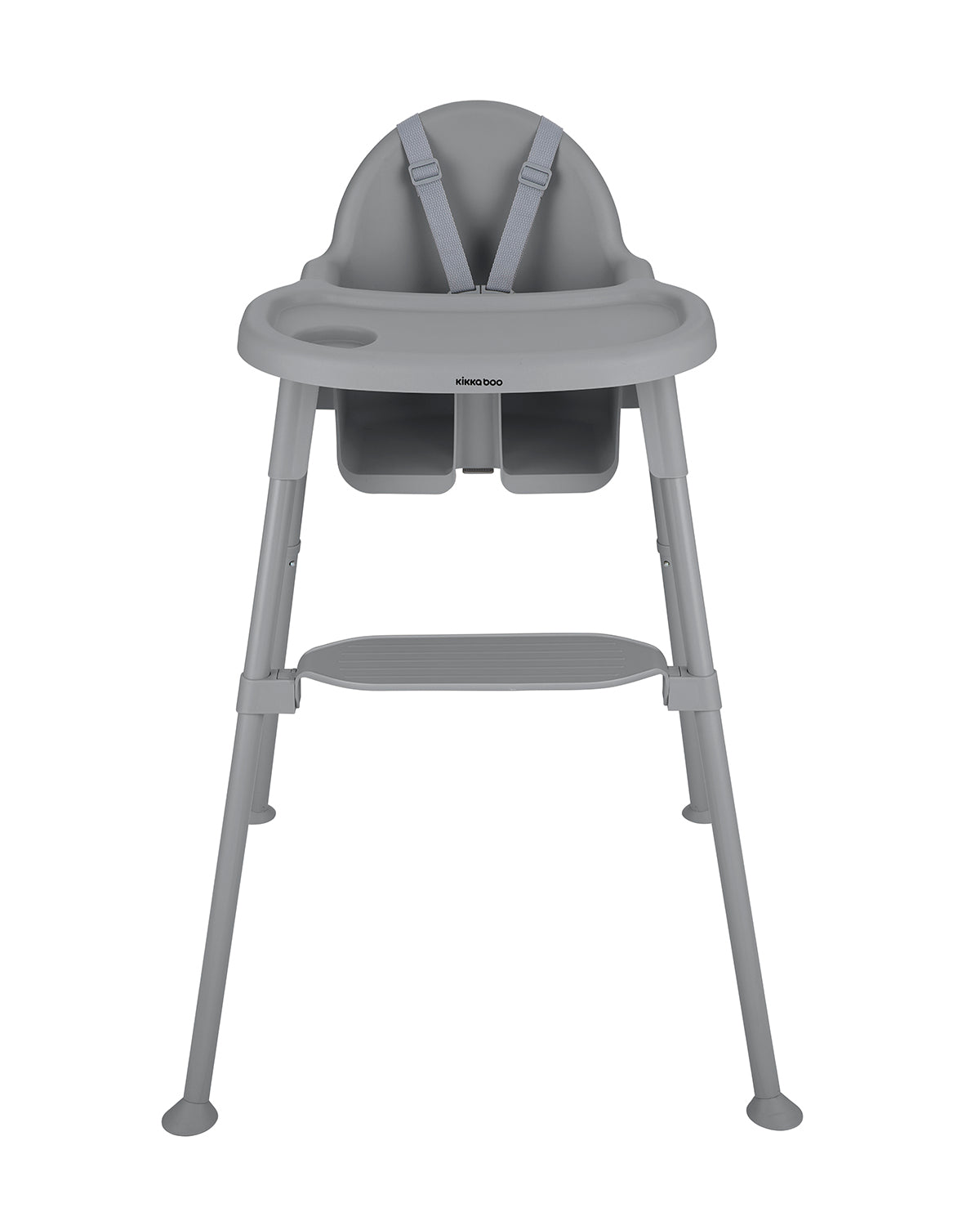 KikkaBoo® Highchair 2in1 Oaty Grey