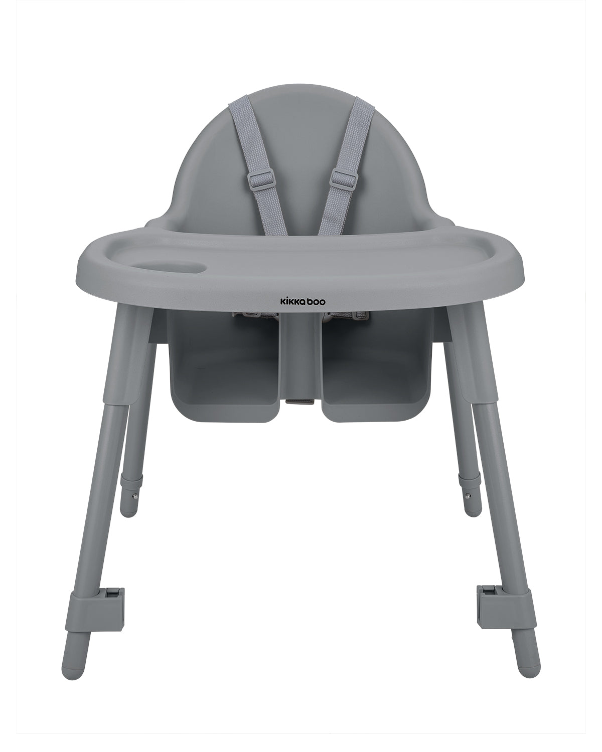 KikkaBoo® Highchair 2in1 Oaty Grey