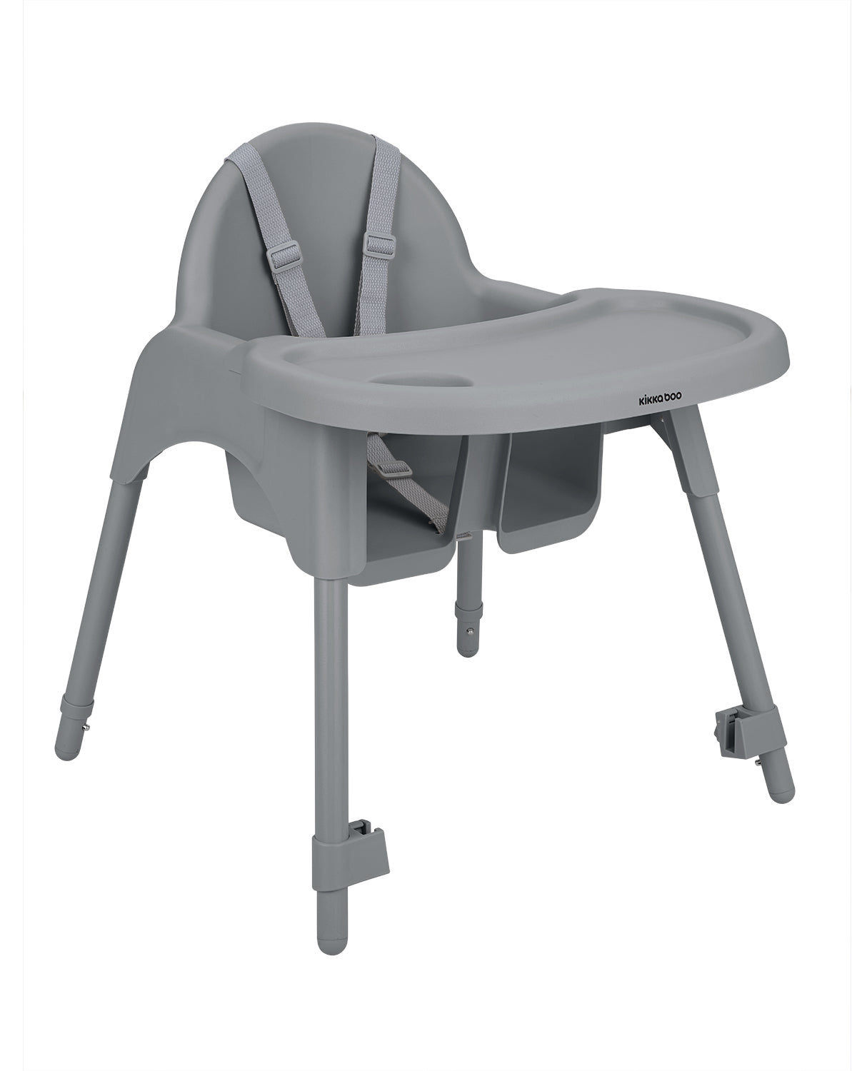 KikkaBoo® Highchair 2in1 Oaty Grey