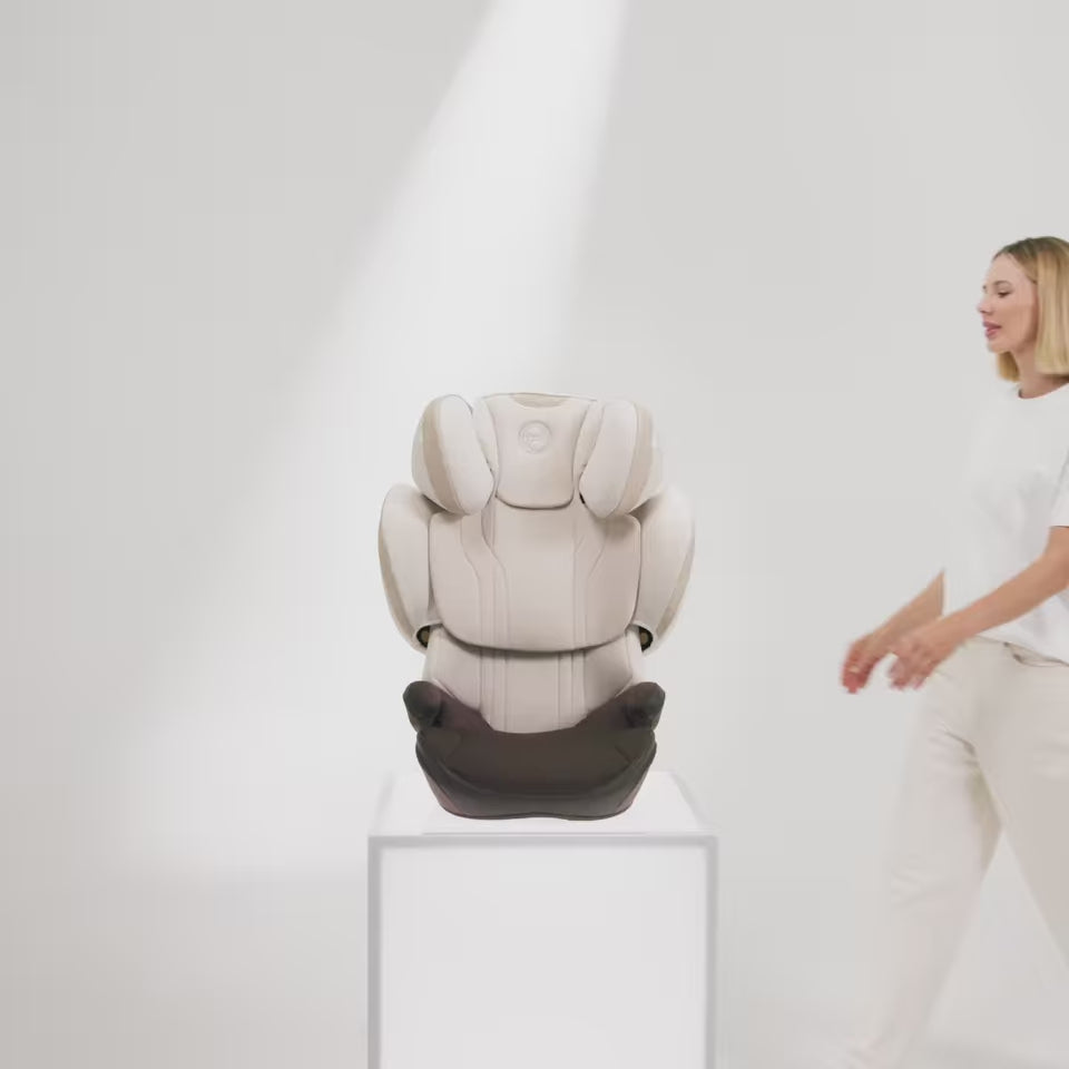 Load video: Cybex Platinum® SOLUTION S Style Amber Brown