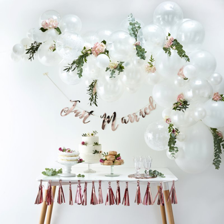 Slika Ginger Ray® Lok iz balonov White