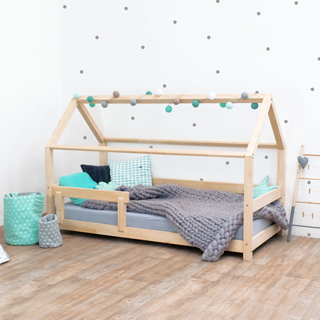 Benlemi® Otroška postelja Tery 200x90 Natural