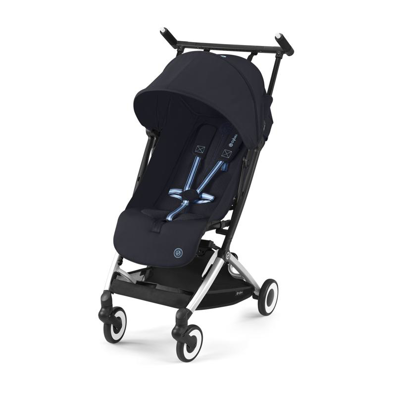 Cybex® Otroški voziček Libelle (0-22kg) Dark Blue (Silver Frame)