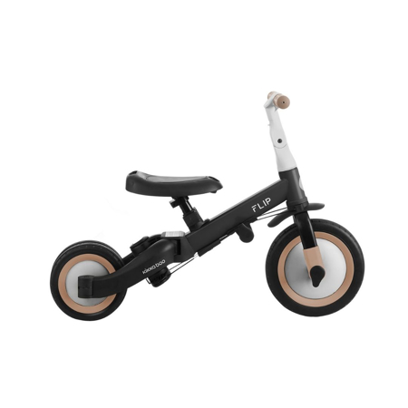 KikkaBoo® Otroški tricikel 4in1 Flip Black