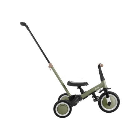 KikkaBoo® Otroški tricikel 4in1 Flip Army Green