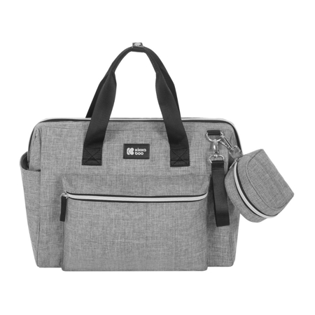 KikkaBoo® Previjalna torba Maxi Light Grey