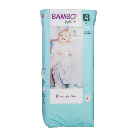 Slika Bambo Nature® Hlačne plenice Maxi Velikost 4 (7-14 kg) 40 kos