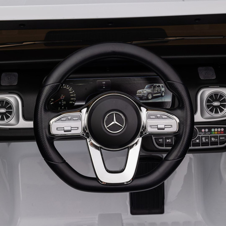 KikkaBoo® Avto na akumulator Licensed Mercedes Benz G500 White