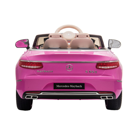 KikkaBoo® Avto na akumulator Licensed Mercedes Maybach S650 CABRIOLET Pink