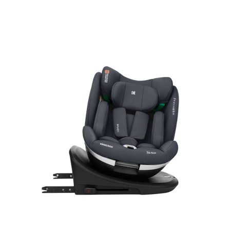 KikkaBoo® Otroški avtosedež 360° i-Drive i-SIZE (40-150 cm) Dark Grey