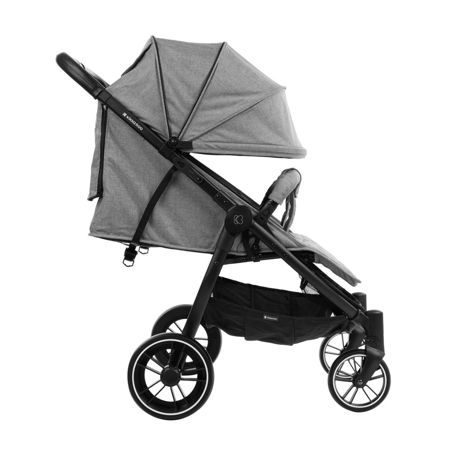 KikkaBoo® Otroški voziček za dvojčke Happy 2 Light Grey