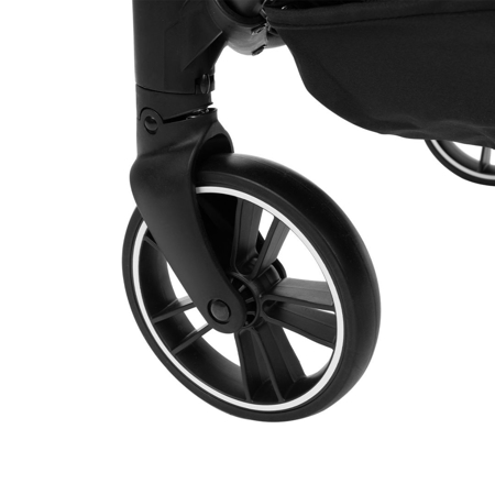 KikkaBoo® Otroški voziček za dvojčke Happy 2 Black